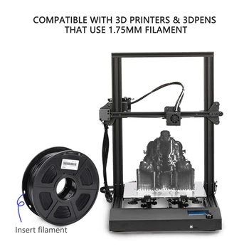 Enotepad PETG black 3D Tlačiarne Vlákna 1.75 mm PETG Biela darček DIY tlač predávať s 5 pc s lacné a rýchle doručenie