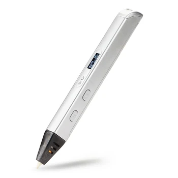 Hot Predaj RP800A 3D Pero Čarbanice Pero OLED Displej 3D Tlač Pero S CHKO Vlákna Pre Čmáral výroba Vianočných Darčekov