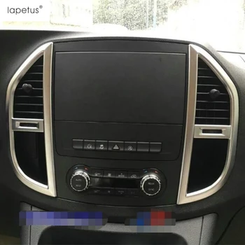 Lapetus Príslušenstvo Vhodné Pre Mercedes-Benz Vito W447 - 2019 Uprostred Ovládanie Klimatizácie Panel Tvarovanie Krytu Auta Výbava