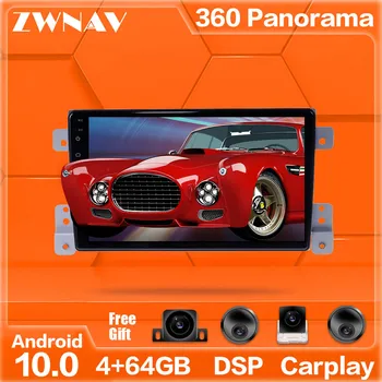 360 Kamery Android 10 systém Multimediálny Prehrávač Pre Suzuki Grand Vitara 3 2005-GPS Navi Rádio Stereo IPS Dotykový Vedúci Jednotky