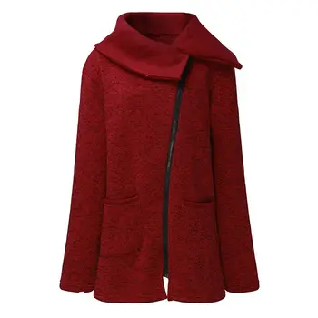 Nový Luxusný Kabát Ženy Zimné Jeseň Dlhá Vetrovka Dámske Zimné Bundy Teplé Vrchné Oblečenie Vrecká Na Zips, Žena Chaqueta Mujer Plus Veľkosť