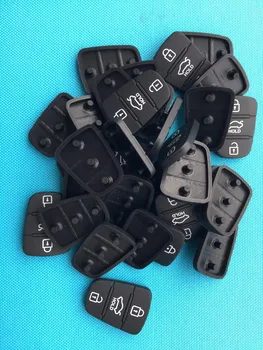 ZABEUDEIR 100 ks/veľa Nových Náhradných kľúčové gumené tlačidlo pad podržte Na Hyundai prípade Pre Kia podržte tlačidlo shell gumené tlačidlo žiadne logo