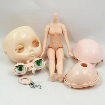 DIY blyth bábika žiadny make-up,spoločné telo,pokožku hlavy,očí Factory bábika Módne bábiky je Vhodný Pre DIY Zmeniť BJD Hračky Pre Dievčatá