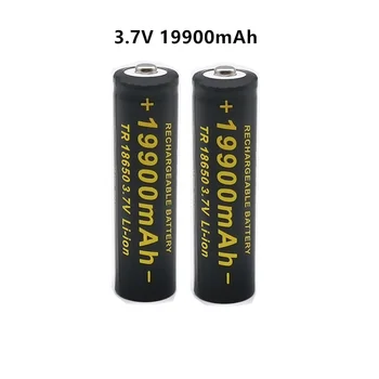 4-20 KS Nové 3,7 V 18650 Batérie 9900 MAH Li-ion Recarregvel Para LED Lanterna Tocha ou aparelhos Eletr Nicos kontakty batérie