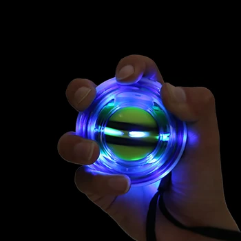 Auto-Start Spinner Gyroskopických Zápästie Power Ball Self-generovanie PowerBall S LED Svetlom Rameno Prsty, Zápästie Svalov Strengthener