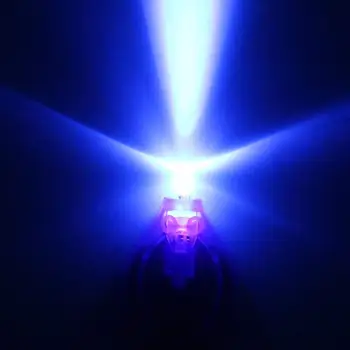 HUSUYUHU SISI Balenie 10 Transparentné Mini UV Blacklight LED Baterka Keychain Pochodeň Svetla na Čítanie
