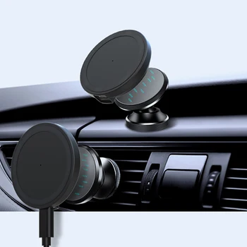 15W Rýchlo Magnetické Bezdrôtovú Nabíjačku Bezdrôtová Nabíjačka do auta Pre iPhone 12 Pro Rýchle Nabíjanie pre iphone 11 XS Max XS 8 XR X