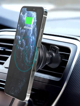 15W Rýchlo Magnetické Bezdrôtovú Nabíjačku Bezdrôtová Nabíjačka do auta Pre iPhone 12 Pro Rýchle Nabíjanie pre iphone 11 XS Max XS 8 XR X
