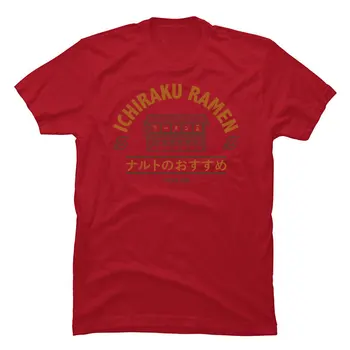 Ichiraku Ramen Uzumaki Naruto Tshirts Akatsuki Sharingan Japonských Mužov Tee Tričko Bavlnenej Tkaniny Lumbálna Retro T-Shirt