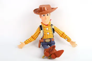 43 cm Toy Story Rozprávať Woody Akčná Hračka Údaje Model Hračky pre Deti Vianočný Darček