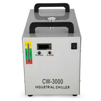 CW3000 Vodné Chladenie Pre 60W / 80W CO2 Sklenenej Trubici Thermolysis Vodné Chladenie 220V