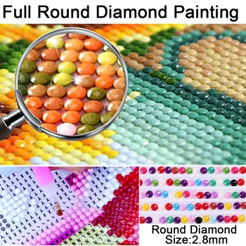 DIY Diamond Maľovanie Novinka Mačka Zvierat V Hrnček Crystal Kamienkami Výšivky Cross Stitch Domova Ihly Arts & Craft