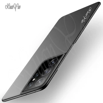XUANYAO Luxusné Kryt Pre Samsung Galaxy S21 Ultra Prípade Matný Tenký obal Pre Samsung Galaxy S21 Plus Prípade Matné Pevný Kryt S21