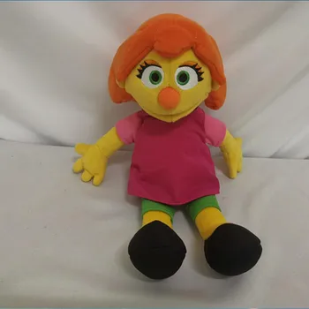 Pôvodné Sesame Street GRÓF VON POČÍTAŤ a PÁN SUNFFLEUPAGUS a Julia & MALÁ SLIVKA & ALICE plyšové hračky bábiky pre deti