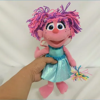 Pôvodné Sesame Street GRÓF VON POČÍTAŤ a PÁN SUNFFLEUPAGUS a Julia & MALÁ SLIVKA & ALICE plyšové hračky bábiky pre deti