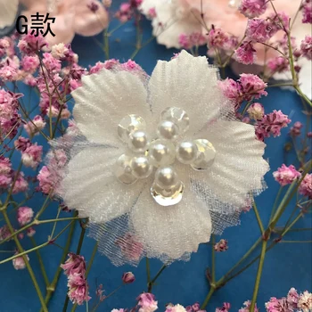 Multicolor Korálkové Kvet Šiť Na čipky Patch pre svadobné šperky, doplnky, oblečenie, dekorácie DIY 3D nášivka
