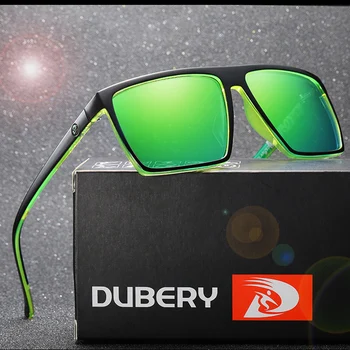 Dubery Polarizované Slnečné Okuliare Dizajnér Zelená Dámske Slnečné Okuliare Retro Jazdy Odtiene Vonkajšie Športové Okuliare Pre Mužov Unisex