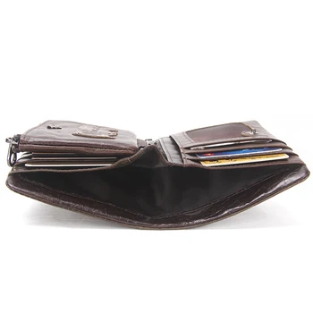 KONTAKTU pravej kože mužov peňaženky držitelia kreditných kariet mens peňaženku s mince vrecku značky walet muž spona kabelku vysokej kvality