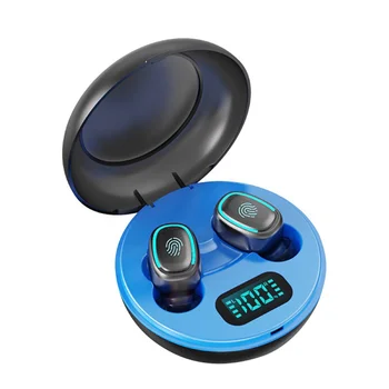 A10 TWS Bluetooth 5.0 Bezdrôtové HiFi In-Ear Športové Vodotesné Slúchadlá s Duálny Mikrofón Digitálne Nabíjanie Box Hudba Slúchadlá Pre Telefón