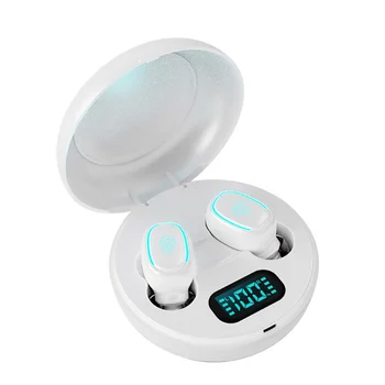 A10 TWS Bluetooth 5.0 Bezdrôtové HiFi In-Ear Športové Vodotesné Slúchadlá s Duálny Mikrofón Digitálne Nabíjanie Box Hudba Slúchadlá Pre Telefón
