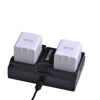 Dual USB Arlo Nabíjačka Stanice Dual Nabíjateľné Batérie nabíjacia Stanica Náhrada za Arlo Pro/Pro 2/Go Kamera