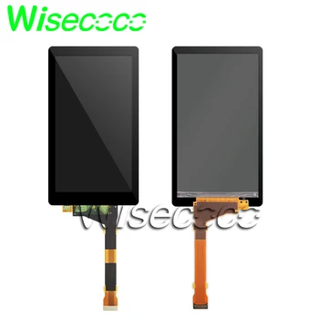 Wisecoco 5.5 palcový 2K LS055R1SX04 3d Tlačiarne, LCD Displej +Tvrdené Ochranný film +Zadné Sklo Montáž Wanhao D7 Fotón LCD