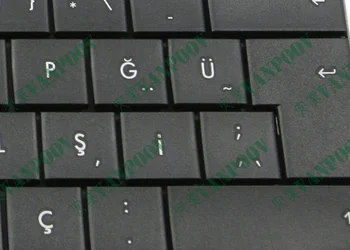Nové TR Tastatur Notebook klávesnica pre Notebook HP Compaq Mini 110 mini110-1000 Mini 102, CQ10-100 Čierny turecký 533551-141