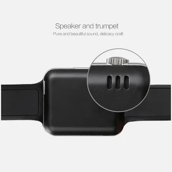 A1 Bluetooth Hovor Hudby Smart Hodinky Fitness Šport Tracker Krokomer Fotoaparát Správy Pripomienka Smartwatch Pre Android IOS